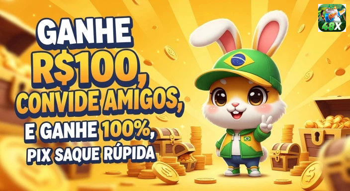 48x — área chave da interface, com contraste alto para conversão, pensado para estimular a abertura de novas apostas.